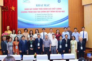 Khai mạc khảo sát chính thức đánh giá chất lượng các chương trình đào tạo tại Trường Đại học Sư phạm Hà Nội